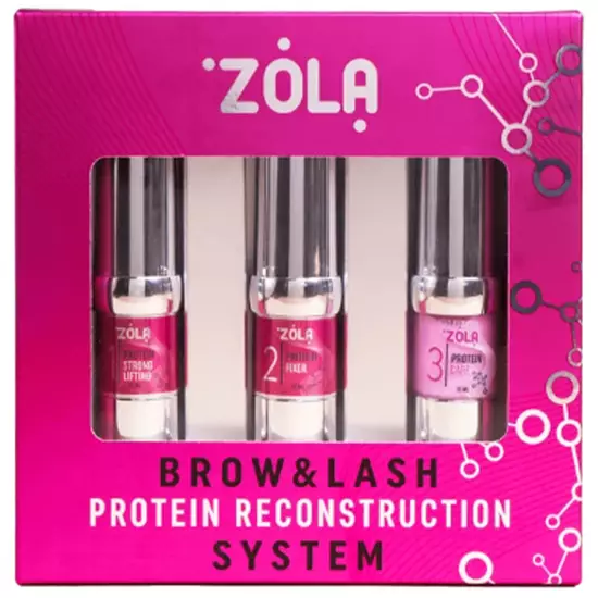 ZOLA Eyelash Eyebrow Lamination Kit Zola Protein Reconstruction System